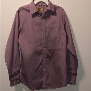 Class Club Gold Label Boys Long Sleeve Dress Shirt